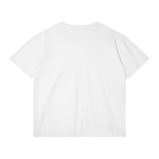 HEAR Streetwear Tee White Cotton T Shirt Classic Fit 180 GSM DTG Print