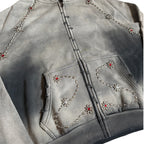 Sun Flower Zip Up