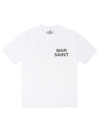 Warsaint LA Script Tee - White/Black