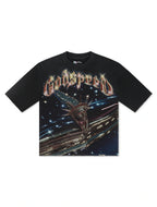 Godspeed Liberty Cruiser Boxy Tee - Black