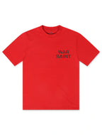 Warsaint LA Script Tee - Red/Black
