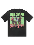 Memory Lane Untamed Tee - Vintage Black