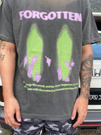 Paranormal Forgotten Garment Dyed Streetwear Tee Cotton Short Sleeve T Shirt