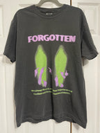 Paranormal Forgotten Garment Dyed Streetwear Tee Cotton Short Sleeve T Shirt