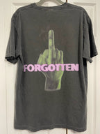 Paranormal Forgotten Garment Dyed Streetwear Tee Cotton Short Sleeve T Shirt