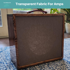 Fire Treated Acoustic Fabric - SoundAssured Dual Layer Acoustical Fabric (100% Acoustic Transparency)