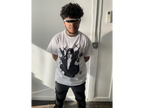 Twin Uzi Streetwear Tee 100 Percent Cotton True To Size Casual Graphic Shirt For Everyday Wear