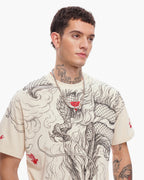 Valabasas Mythic Flow Tee - Beige