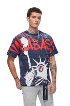 Valabasas Freedom Tee - Navy Blue