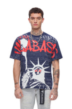 Valabasas Freedom Tee - Navy Blue