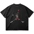 Basketball Garment Dyed Streetwear Tee 260 GSM Cotton T Shirt For Athleisure And Casual Wear