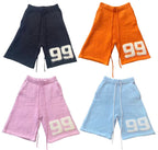 Mohair Shorts Baby Blue