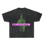 Paranormal Forgotten Garment Dyed Streetwear Tee Cotton Short Sleeve T Shirt