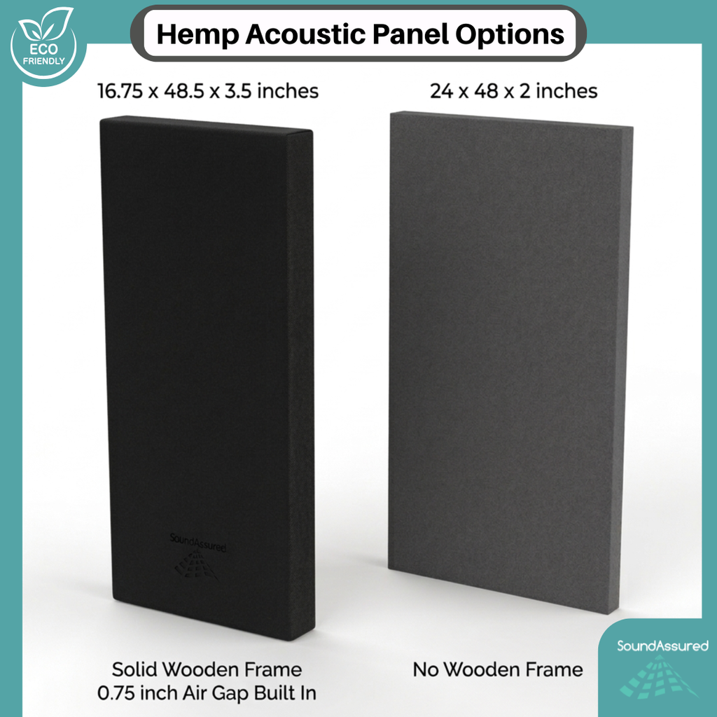 Hemp Acoustic Panel | Sustainable Sound Absorption